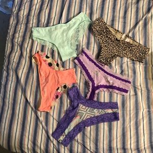 Bundle of Victoria's Secret PINK Undies NWOT